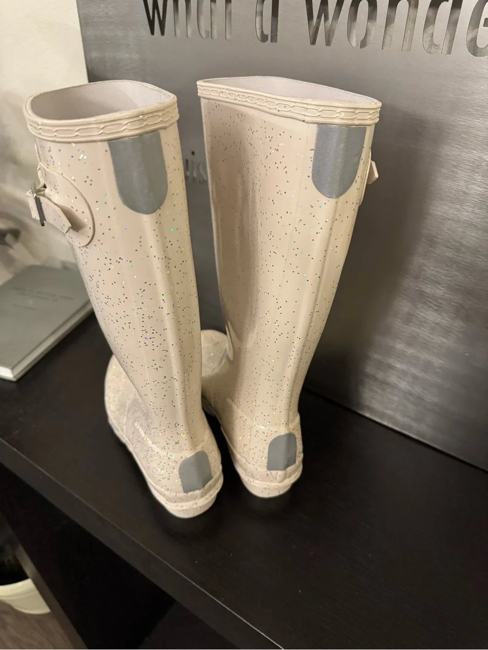 Hunter Original Giant Glitter Rainboots